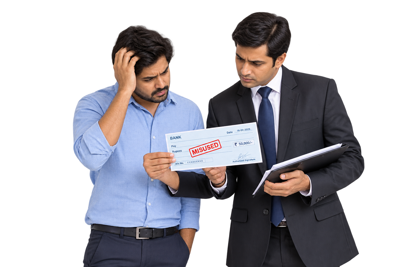 Individual cheque misuse assistance